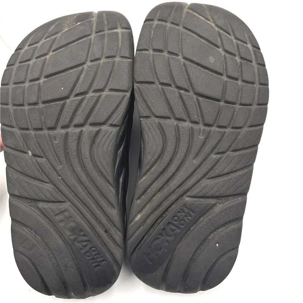 Hoka One One Ora Recovery Slide 2 Black Mens 7 Womens 9 Athletic Sandals 1099673